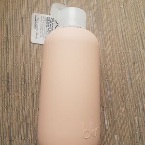 BKR glass water bottle Pink 16oz.